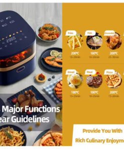 Oil Free Healthy Fryer Electric Cooking Chicken Air Fryer With Lcd Display - Image 3