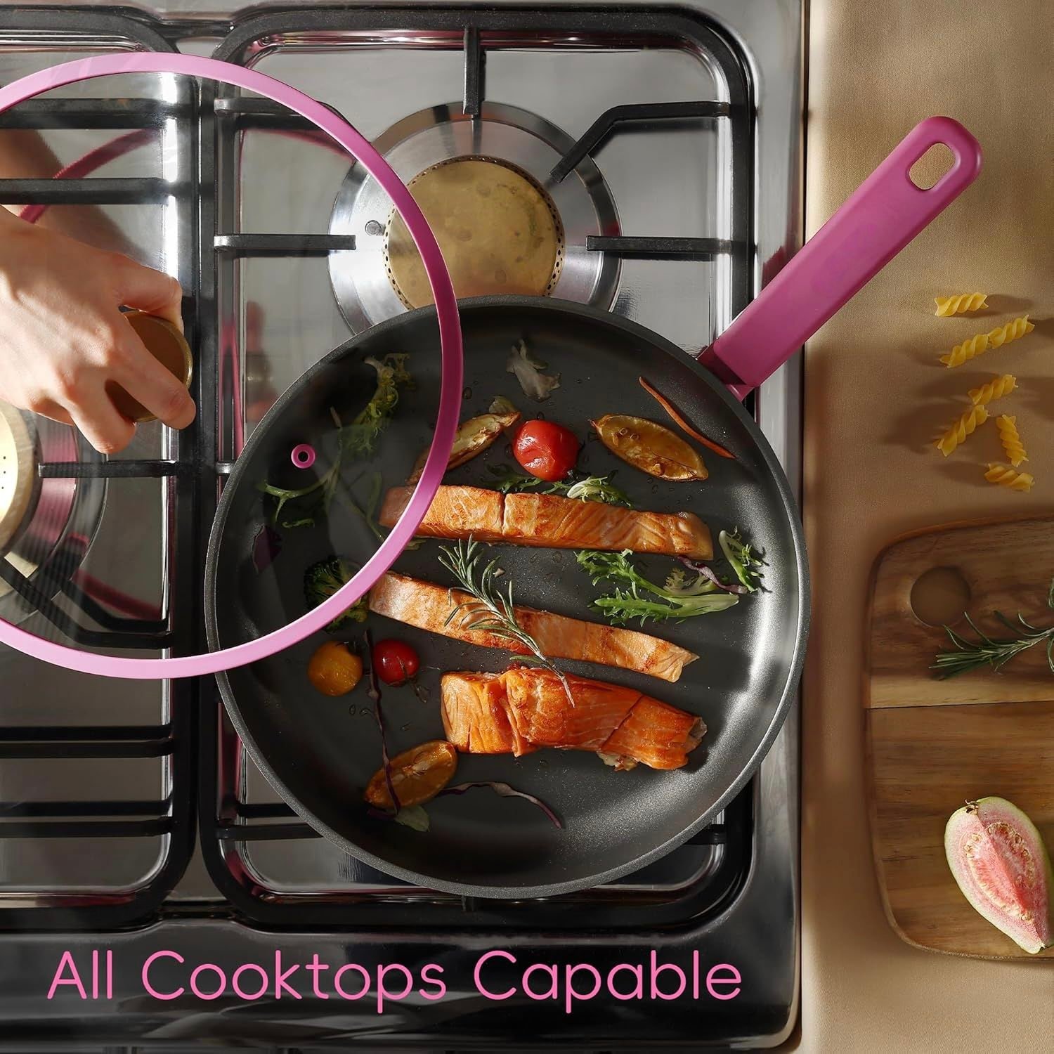 Hot Sale New Arrival 11-Piece Nonstick Induction Aluminum Cookware Sets Nonstick Casserole Pots and Pans for the Kitchen - Image 3