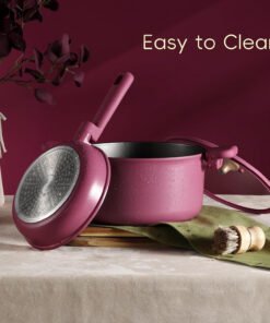 Hot Sale New Arrival 11-Piece Nonstick Induction Aluminum Cookware Sets Nonstick Casserole Pots and Pans for the Kitchen - Image 4