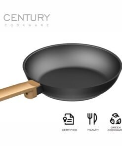 Modern 3-Piece Frying Pan Set 20cm/24cm/28cm Non-Stick Eco-Friendly Aluminium Cookware Gas & Induction Ready Dishwasher Safe - Image 6