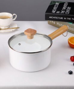 Hot Selling Kitchen Ware Soup Pot Frying Pan Milk Pot Non Stick Ceramic Cooking Pots Cookware Set - Image 4