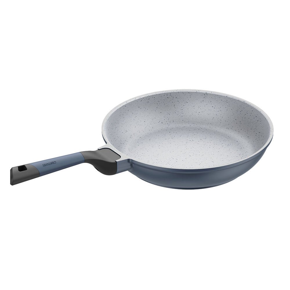 Blue 6-Piece Eco-Friendly Oven Safe Cookware Set Non-Stick Aluminium Pots Tempered Glass Lids Frying Pans for All Hobs Induction - Image 6