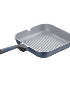 Blue 6-Piece Eco-Friendly Oven Safe Cookware Set Non-Stick Aluminium Pots Tempered Glass Lids Frying Pans for All Hobs Induction - Image 7