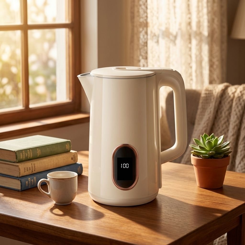 1.8L Stainless Steel Fast-Boiling Electric Kettle (1500W) - Image 2
