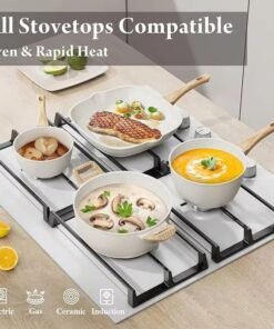 Premium Quality Non Stick Cookware Set Pots And Pans With Smooth Surface For Easy Food Release - Image 3