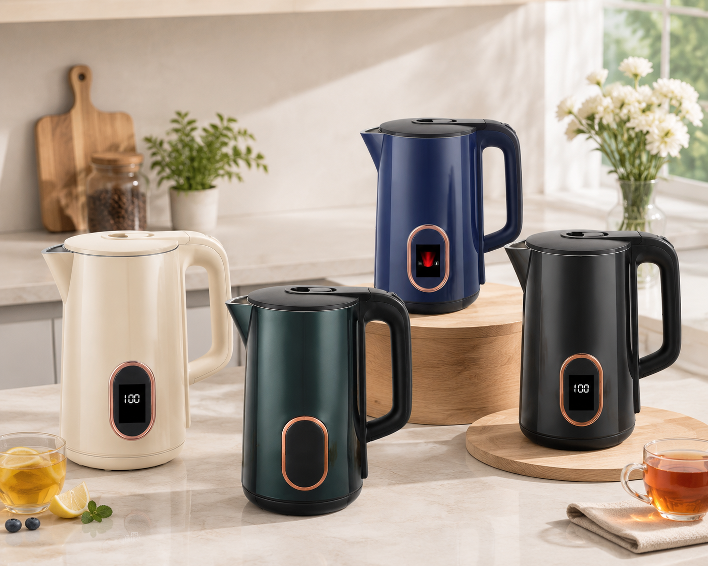1.8L Stainless Steel Fast-Boiling Electric Kettle (1500W) - Image 5