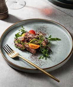 Stoneware Set Vajilla China Ceramic Dinner Set Customized Themed Nordic Porcelain Dinnerware Speckle Restaurant Use Crockery - Image 6