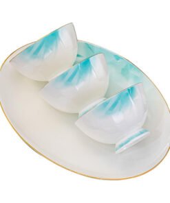 Jingdezhen Bone Porcelain Luxury Dinnerware Set Bowl Dish Plate Household European Style Ceramics Dinner Set 72 Pcs - Image 5